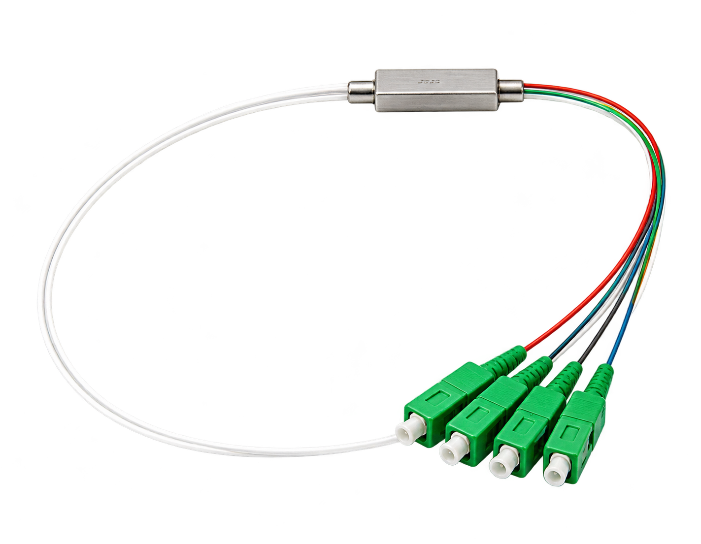 Fiber coupling assembly — representative housing
