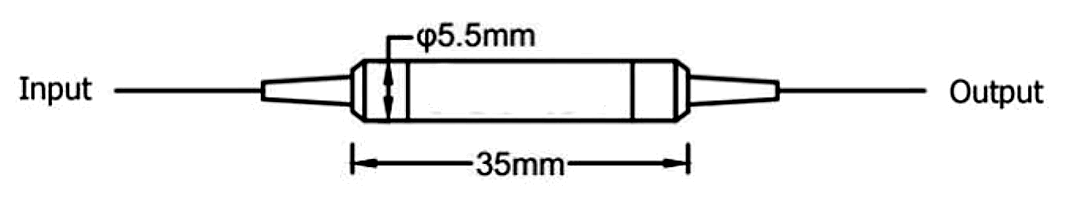 002 1030nm 50mW In-Line Optical Isolator, Grade: Single / Dual – KernsOptic
