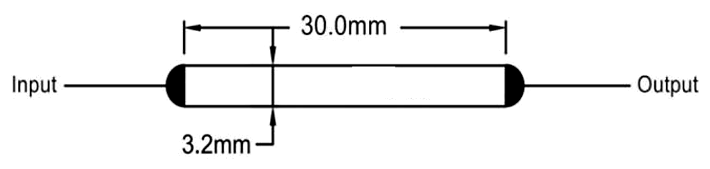 050 Mini Size In-Line Fiber Optic Polarizer, Center Wavelength: 1550, 1310, 1064 – KernsOptic