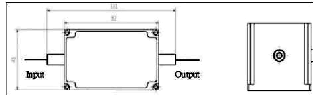 118 0.3-50W High Power PM In-Line Optical Isolator, Center Wavelength: 1030 / 1064 – KernsOptic