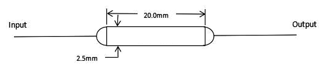 130 1310-1550nm 500mW Mini Single Mode Optical Isolator, Center Wavelength: 1550, 1480, 1310 – KernsOptic