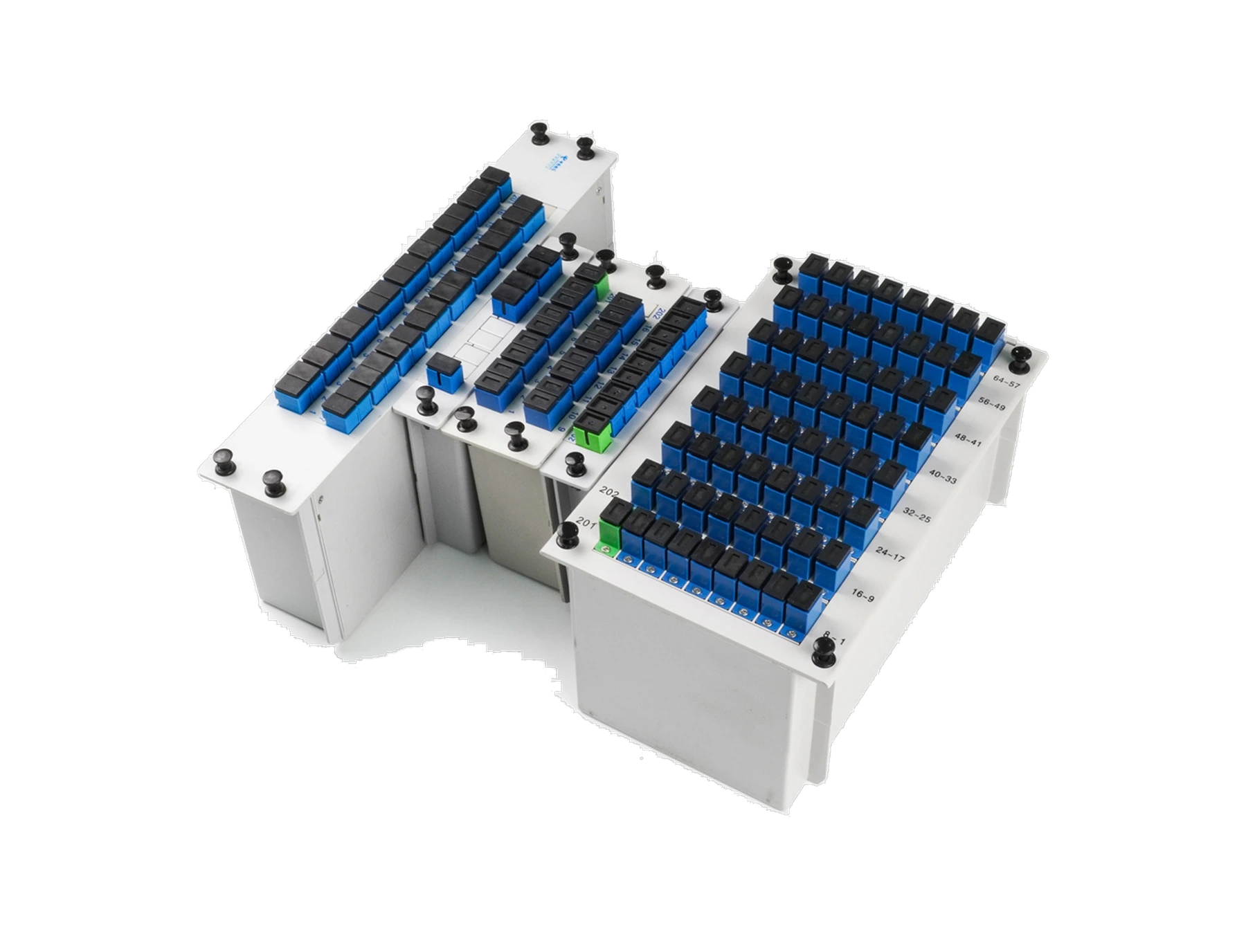Assortment of KernsOptic PLC splitter modules
