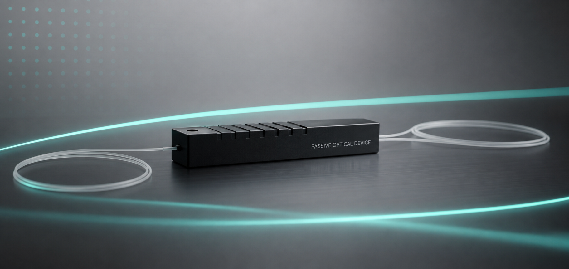 Passive fiber optic device used for engineering configuration review