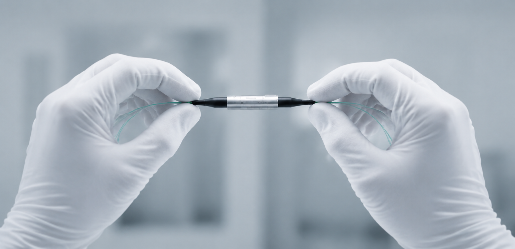 Precision handling of a fiber optic component
